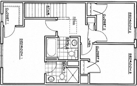 1495 North Webster 2-3 Beds Apartment, Townhouse, Affordable for Rent - Photo Gallery 22